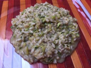 Risotto con zucchine