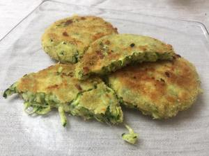 Cotoletta di zucchine e scamorza