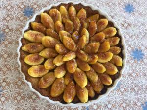 Crostata di fichi caramellati