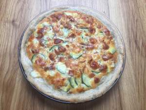 Torta salata di zucchine