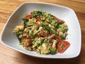 Insalata di farro con verdure