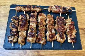 Spiedini di pollo piccanti
