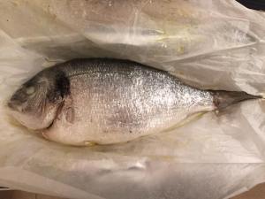 Orata al cartoccio