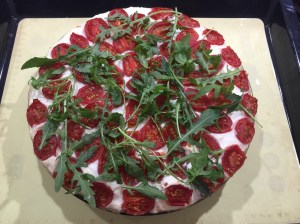 Crostata di pomodori