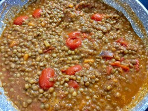 Ragù di lenticchie