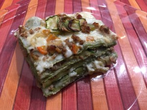 Lasagne al ragù bianco e zucchine