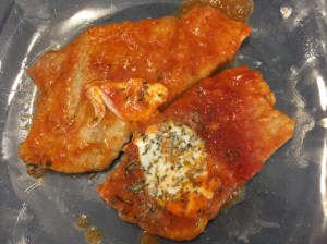 Scaloppine di vitello alla pizzaiola