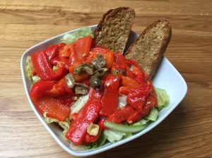Insalata di sedano e peperoni