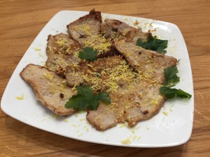 Scaloppine al limone