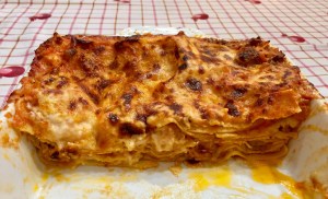 Lasagne con ragù di salsiccia