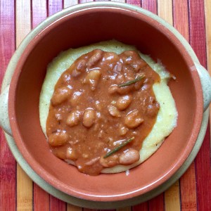 Polenta e fagioli