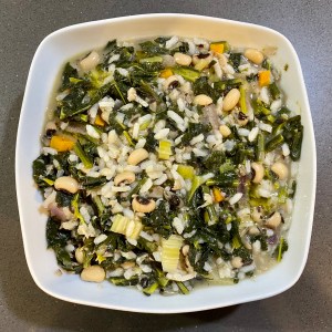 Minestra di fagioli con l'occhio