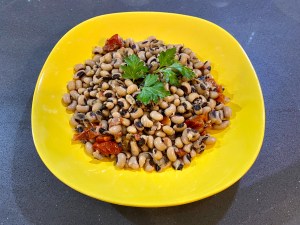 Fagioli all’occhio in erba all’aretina