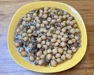 Zuppa di ceci e castagne