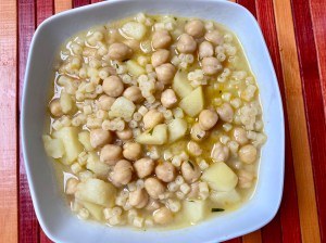 Pasta ceci e patate