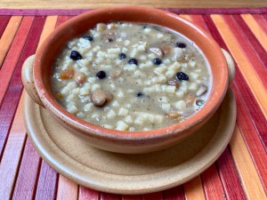 Pasta ceci neri e cicerchia