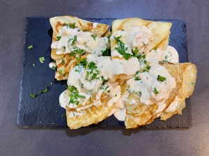 Crepe ai gamberetti