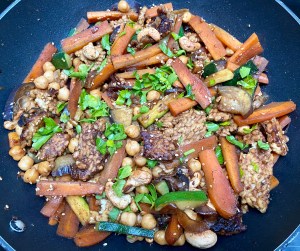 Tempeh alle verdure