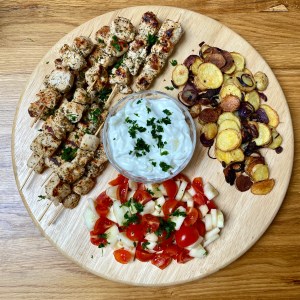 Souvlaki di pollo
