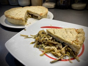 Torta salata carciofi e ricotta
