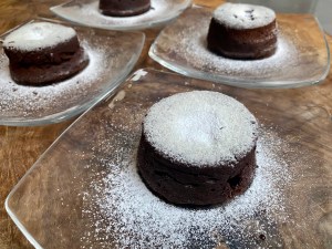 Tortino di cioccolato con cuore fondente