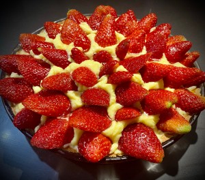 Crostata di fragole fresche