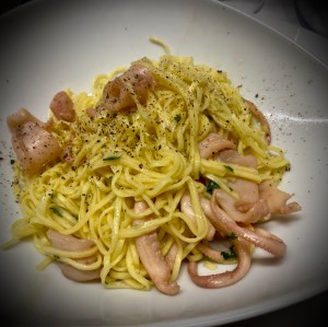 Tagliolini ai moscardini