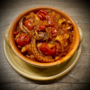 Moscardini in guazzetto