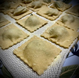Ravioli ricotta e spinaci
