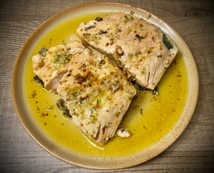Filetto di salmone in padella
