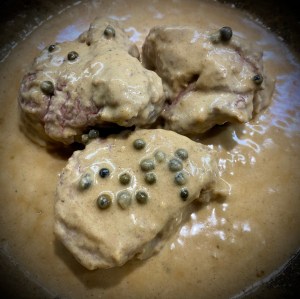 Filetto al pepe verde