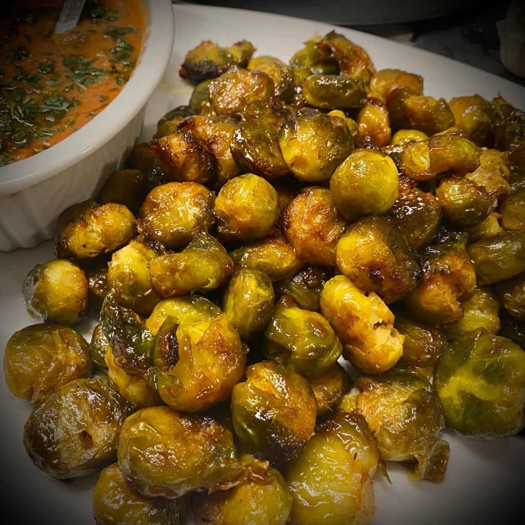 Cavoletti schiacciati al forno