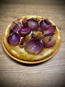 Tatin di scalogni