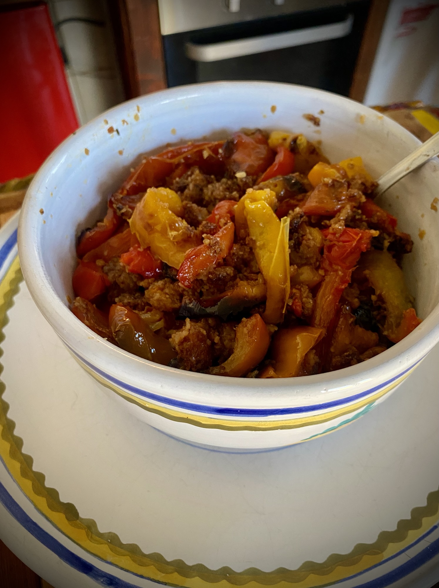 Peperoni con la mollica