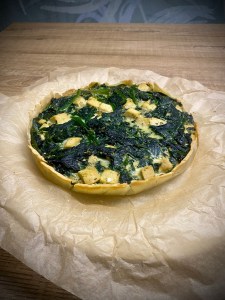 Torta salata senza glutine spinaci e tofu