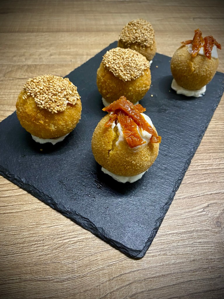 Polpette con verdure del brodo
