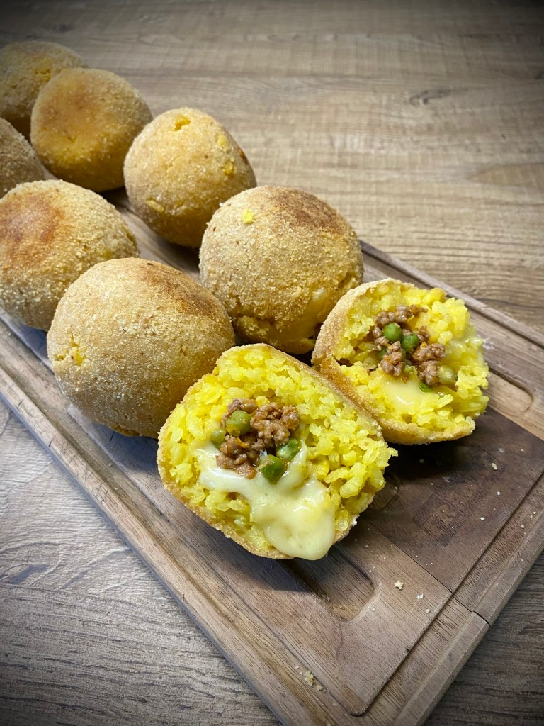 Arancini di riso al forno