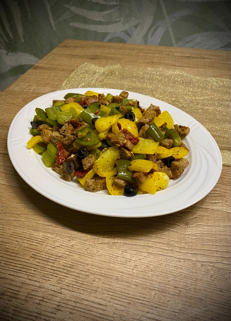 Peperoni al forno saporiti