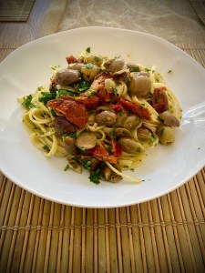 Pasta con pomodori secchi