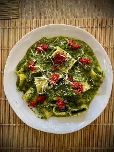 Calamarata con cavolo nero e 'nduja